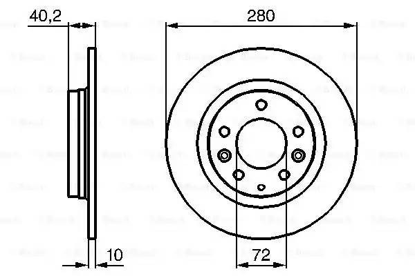 MAZDA6 (GG) (2002-2007) 0 986 479 131 BOSCH