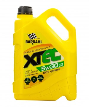 Масло моторное синтетическое BARDAHL XTEC C2 5W-30 5л 36533 36533 BARDAHL