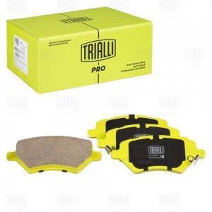 Колодки тормозные дисковые передние керамические PRO PF2310CR TRIALLI