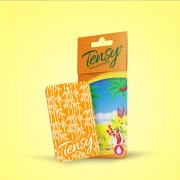 Та-09 ароматизатор! 'Tensy' Картон (Ваниль) 50шт./бл\ TA09 TENSY