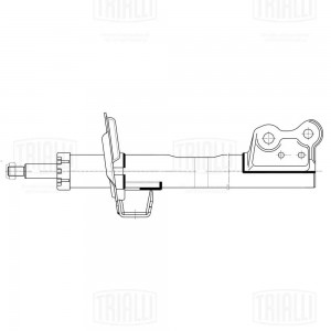 Амортизатор Mercedes B (W245) (05-) (стойка) перед. лев./прав. (AG 15057) AG 15057 TRIALLI