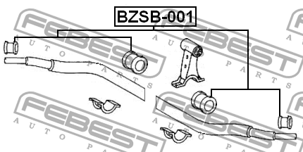 MB W163 98> BZSB-001 FEBEST