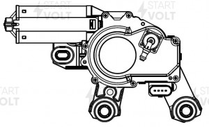 TOUAREG (2010>) VWB1809 START VOLT