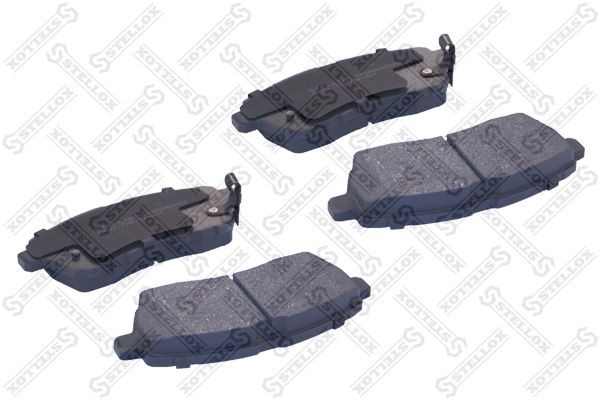 Колодки тормозные FORD Fiesta (09-) передние (4шт.) STELLOX 000-087B-SX STELLOX
