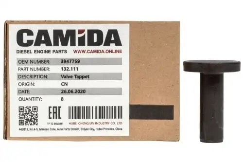 Толкатель клапана 6ISBe Cummins КАМАЗ CAMIDA 132111 CAMIDA
