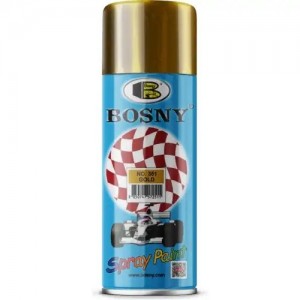 Краска золотистая аэрозоль 400мл BOSNY 351 BOSNY