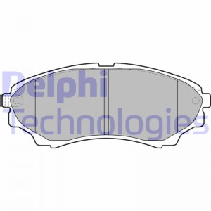 LP2036 колодки дисковые п.\ Ford Ranger 2.5TDi, Mazda Serie B 2.5D/TD 02> LP2036 DELPHI