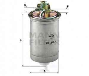 AUDI/VW  GOLF III/PASSAT B4/T4 WK8424 MANN FILTER