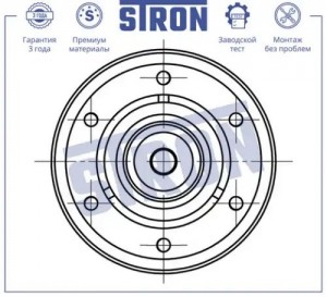 VW GOLF VII (2012>) STT0036 STRON