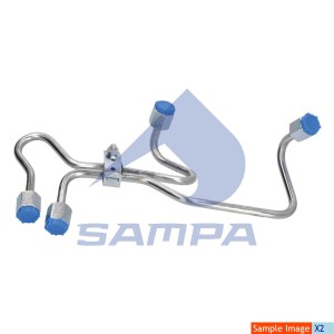Комплект трубок топливных 1-2 цилиндр 020.870 SAMPA