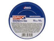изолента! ПВХ, 15мм х 10м, синяя\ BRX0120004 BRIX