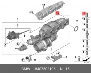BMW 18 40 7 502 196 BMW