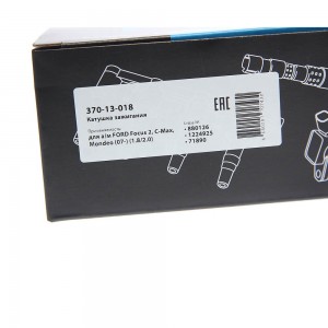 Катушка зажигания FORD Focus 2,C-Max,Mondeo (07-) (1.8/2.0) MEGAPOWER 370-13-018 MEGA POWER