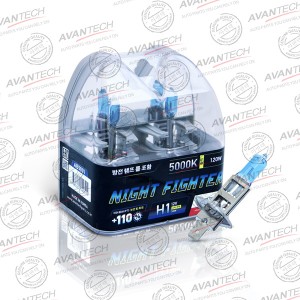 Лампа высокотемпературная Avantech H1 12V 55W (120W) 5000K, комплект 2 шт. AB5001 AVANTECH