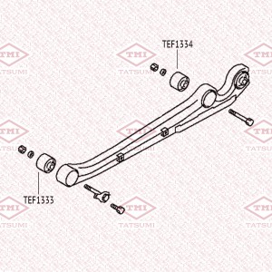 MITSUBISHI PAJERO SPORT (K9) (1998>) TEF1333 TATSUMI
