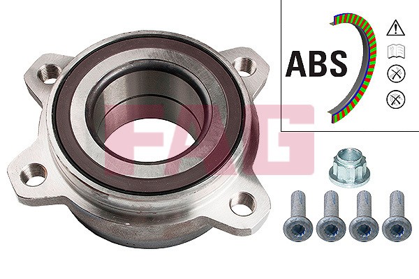VW TOUAREG 10/02>/ PORSCHE CAYENNE (2010>) FRONT/REAR 713 6123 00 FAG