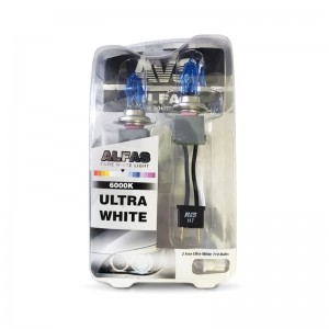 к-т ламп! 2+2шт газонаполненных ALFAS Pure-White 6000К H7 12V 85W + W5W\ A07245S AVS