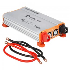 Инвертор 12В-220В, 750 Вт чистый синус (API-750-09) API75009 AIRLINE