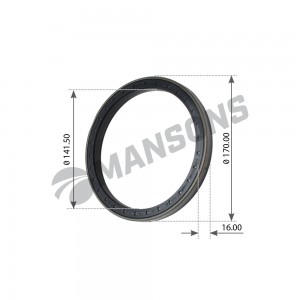 сальник 142x170x15/1 100.580 MANSONS