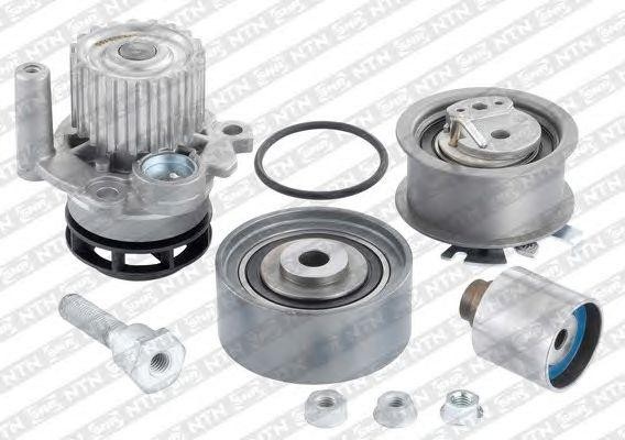 ремкомплект ГРМ! с помпой\ VW Golf/Jetta/Passat, Seat Altea 2.0TDi 05> KDP457610 NTN SNR
