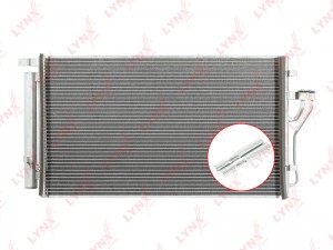 Радиатор кондиционера с осушителем RC0057 LYNXAUTO