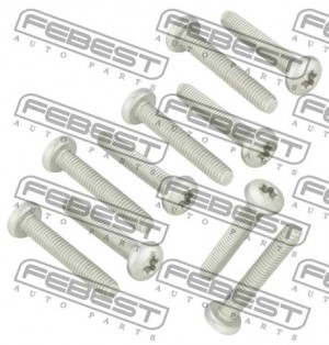 Болт крепл клап крышки SKODA OCTAVIA 1Z 2004-2013 (компл - 10шт) 2398-002-PCS10 2398-002-PCS10 FEBEST