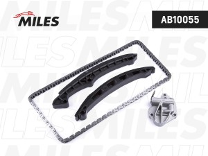 Комплект цепи ГРМ SKODA FABIA 1.2 AZQ/BME/BZG 07-14 без звездочек (INA 553035110 AB10055 MILES
