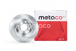 Диск тормозной передний не вентилируемый 3100001 3100001 METACO