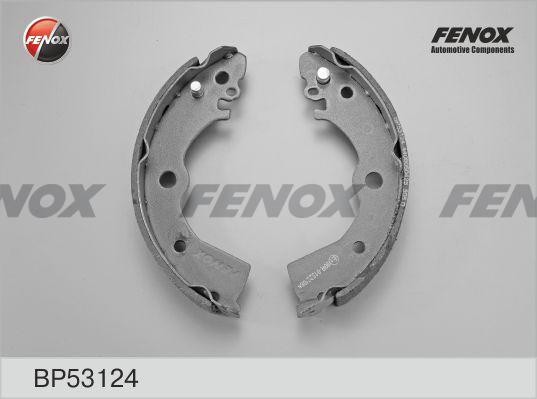 BP53124 колодки барабанные задние!\Nissan Almera/Sunny all 91-99 без ABS BP53124 FENOX