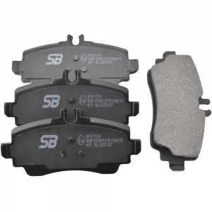 Колодки дисковые MERCEDES-BENZ A-Klasse 1.4/1.6/1.7/1.9/2.0L 94-04, 2.1L 02-, Va BP31124 SB NAGAMOCHI