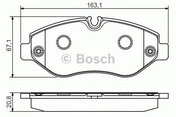 VW CRAFTER (2006>) 0 986 495 098 BOSCH