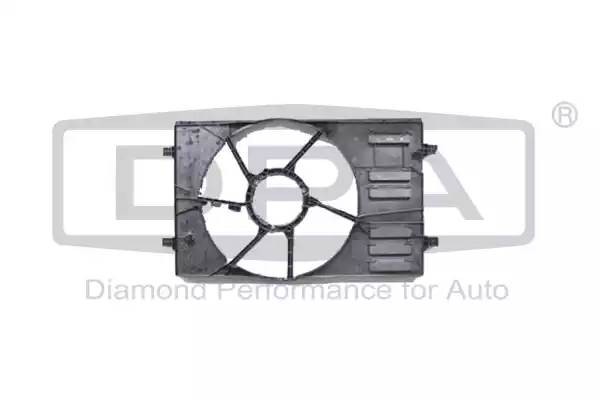 Диффузор SKODA Octavia (13-) радиатора DIAMOND 11211336202 DPA DIAMOND