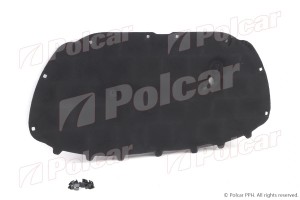 Шумоизоляция VW Polo (10-) SKODA Rapid (12-18) капота POLCAR 9533WM-1 POLCAR