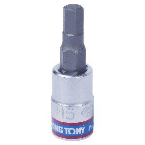 насадка (бита)! торцевая 1/4'', Hex, 5 мм, L=37 мм\ 203505 KING TONY