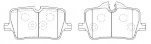 Колодки тормозные BP32031 BP32031 SB NAGAMOCHI