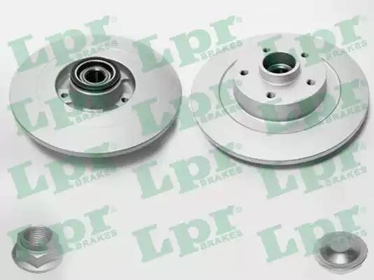 Диск тормозной RENAULT Laguna (07-) задний (1шт.) LPR R1032PRCA LPR