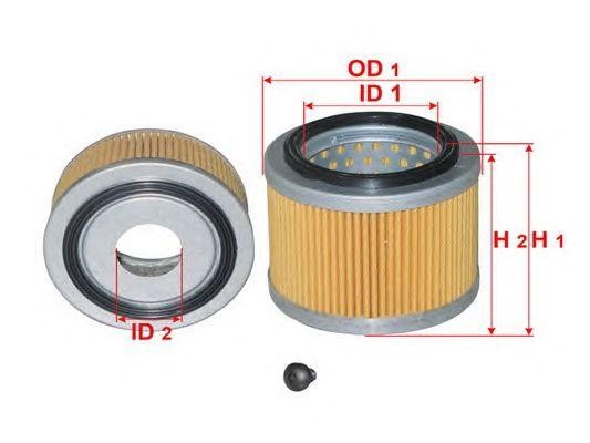 Фильтр воздушный DOOSAN A52210 A52210 SAKURA