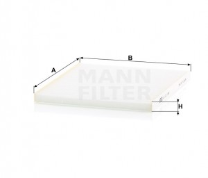 Фильтр воздушный кабины (салонный) CU21008 Mann-Filter (97133-4L000) Hyundai CU21008 MANN FILTER