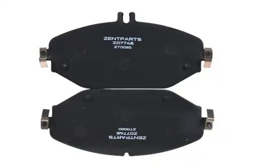 колодки тор. диск. перед.! (P50124)\ MB W205 2.0/2.1 13>/W213 2.0 16> Z07746 ZENTPARTS