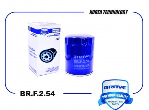 Фильтр масляный 26330-4A001 BR.F.2.54 HYUNDAI Porter D4BF,Porter 2 D4CB, HD35,St BRF254 BRAVE
