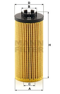 Фильтр масляный BMW 2 (F45) MINI Cooper (F56) MANN HU6012ZKIT MANN FILTER