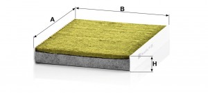 Фильтр салонный FP2335KIT FP 2335 KIT MANN FILTER