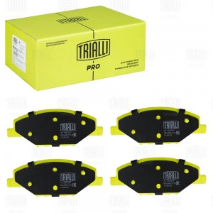 Колодки торм. для а/м VW Polo Sedan (RUS) (10-) 1ZE диск. перед. (керам.) (PF 18 PF1807CR TRIALLI