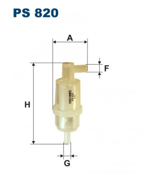 Фильтр топливный FILTRON PS 820 PS820 FILTRON