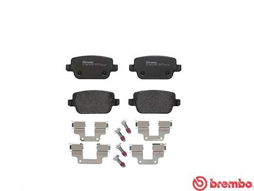 Колодки тормозные FORD Galaxy,Mondeo LAND ROVER Freelander задние (4шт.) BREMBO P44017 BREMBO