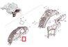 Клипса FAW J6 бампера переднего OE CQ31206135 FAW