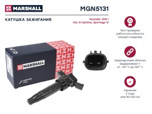 Катушка зажигания Hyundai iX35 I 10- Kia III Optima 11-  Sportage III 10-  MGN51 MGN5131 MARSHALL