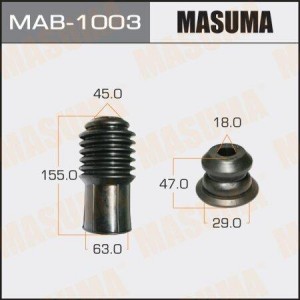 к-кт пыльник+отбойник амортизатора переднего! 1+1 шт.\ Hyundai Accent 97> MAB-1003 MASUMA