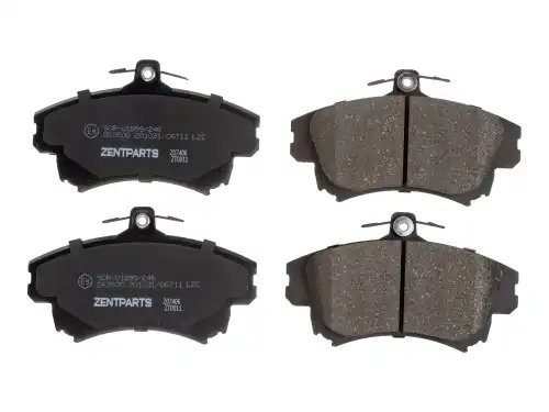 колодки дисковые передние! Mitsubishi Carisma, Volvo S40/V40 1.6-2.0/1.9TD 96> Z07406 ZENTPARTS