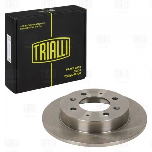 Диск торм. Kia Cerato (04-)/Spectra (04-) зад. d=258 (DF 073302)  2шт DF073302 TRIALLI